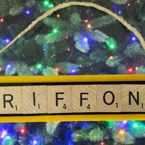 Missouri Western Griffons Christmas Ornament Scrabble Tiles HandCrafted USA Made